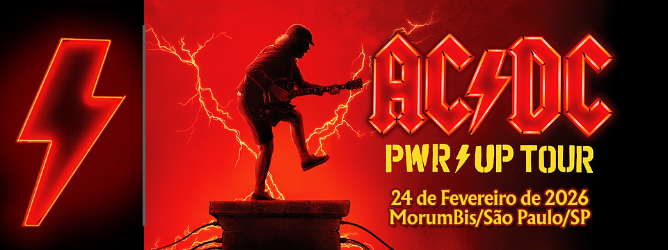 AC/DC . PWRUP TOUR BRASIL . SÃO PAULO 2026